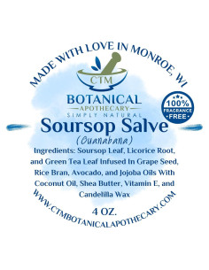 Ungüento Natural de Guanábana 113.4 g Sin Fragancia