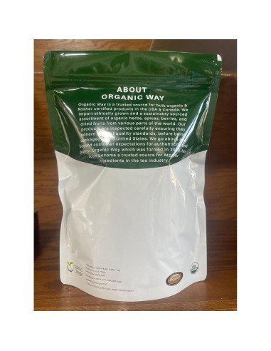 Hoja de Soursop Seco Orgánico 226.8g - Organic Way - Té Herbal