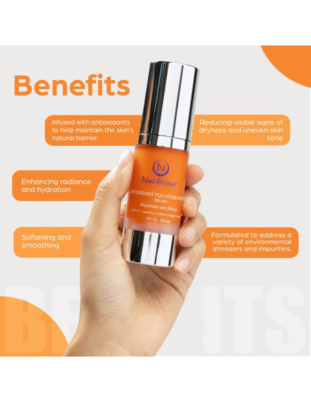 Suero de Defensa Avanzada Nuzilicious 28.35 g - Antioxidantes