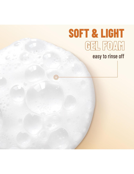 ABERA Limpiador Facial Suave 100ml con Curcumina y Niacinamida