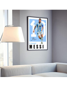 Póster de Fútbol Lionel Messi 61x91 cm - Arte de Pared 2