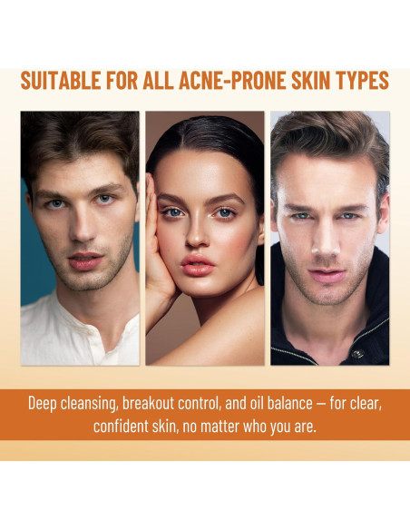 ABERA Limpiador Facial Suave 100ml con Curcumina y Niacinamida