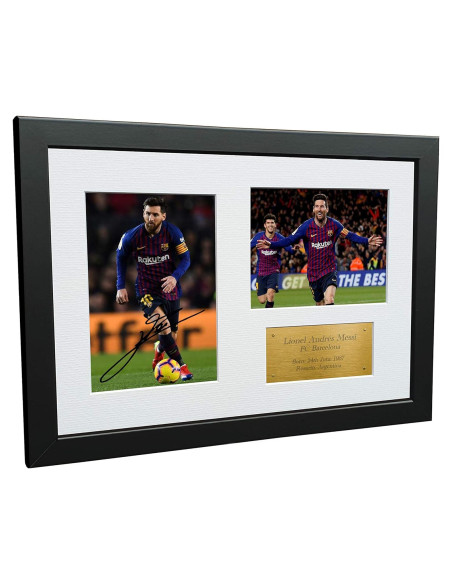 Marco A4 Foto Autografiada Lionel Messi Barcelona Kitbags Marco A4 Foto Autografiada Lionel Messi Barcelona Kitbags