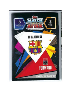 Tarjeta de Fútbol Lionel Messi 2021-22 Topps Match Attax 2