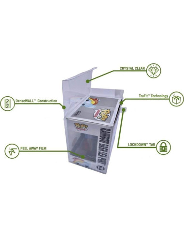 Figura de Vinilo Pop! Tom Brady Buccaneers 9.5 cm con Funda