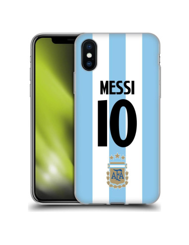 Funda de Gel AFA Lionel Messi para iPhone X/Xs - Protección Militar