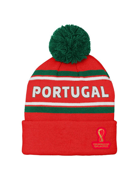 Gorro Pom de Puño Premium Outerstuff Copa Mundial Portugal Gorro Pom de Puño Premium Outerstuff Copa Mundial Portugal