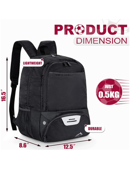 Bolsa Mochila Deportiva Himal Outdoors para Fútbol y Voleibol