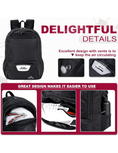 Bolsa Mochila Deportiva Himal Outdoors para Fútbol y Voleibol