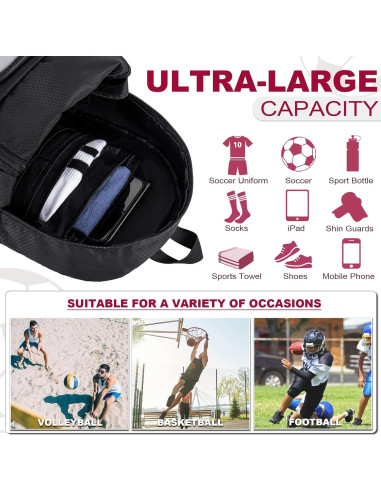 Bolsa Mochila Deportiva Himal Outdoors para Fútbol y Voleibol