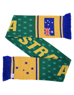 Bufanda de Fútbol Australia Euroscarves 145x18 cm