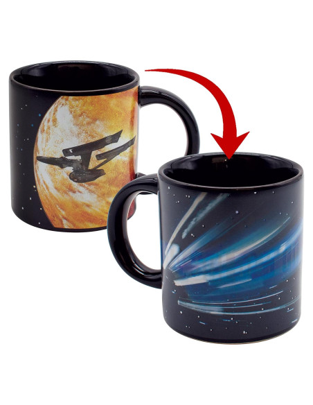 Taza de Cambio de Calor Star Trek 350 mL - U.S.S. Enterprise