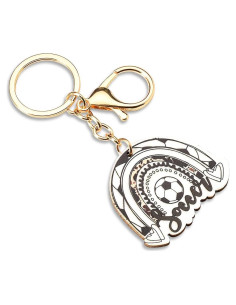 Llavero de Fútbol Mini MXXGMYJ para Mochila 12x5cm