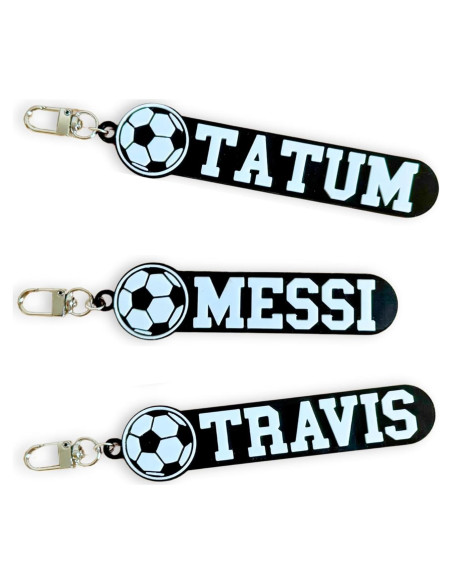 Llavero Personalizado de Fútbol 3D - Hecho en EE. UU. Llavero Personalizado de Fútbol 3D - Hecho en EE. UU.