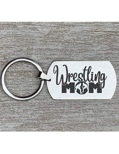 Llavero de Acero Inoxidable Mamá Luchadora - Regalo Inspirador 2