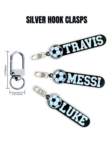 Llavero Personalizado de Fútbol 3D - Hecho en EE. UU.