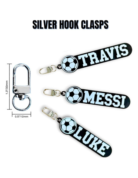 Llavero Personalizado de Fútbol 3D - Hecho en EE. UU. Llavero Personalizado de Fútbol 3D - Hecho en EE. UU.