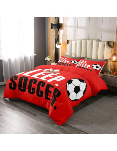 Conjunto de Edredón Completo Feelyou Deportivo 3 Piezas