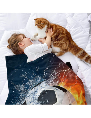 Manta de Lanzamiento Funacola 127x102 cm Franela Suave