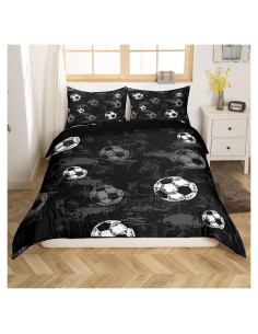 Juego de funda de edredón completo Erosebridal moderno 3 piezas