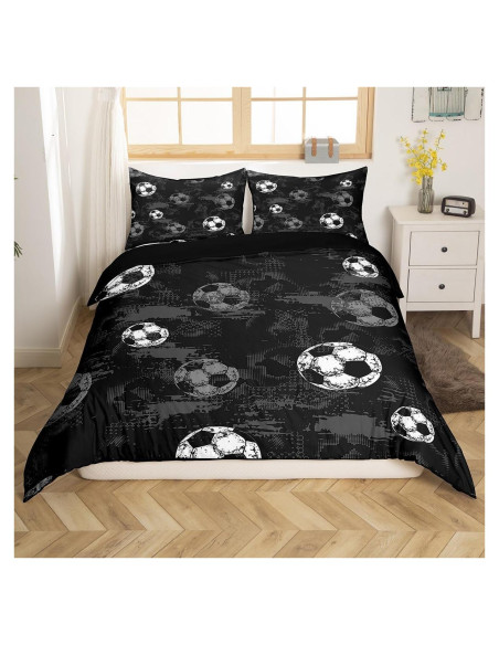 Juego de funda de edredón completo Erosebridal moderno 3 piezas