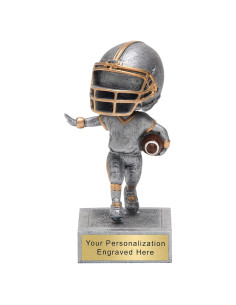 Trofeo de Fútbol Bobblehead K2AWARDS 13.97 cm Personalizado