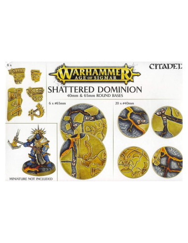 Bases Redondas Age of Sigmar GAMES WORKSHOP 40/65 mm