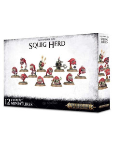 Miniaturas Warhammer Age of Sigmar Gloomspite Gitz Squig Herd