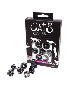 Conjunto de Dados Modernos Q Workshop Gato Waffle 7 Piezas