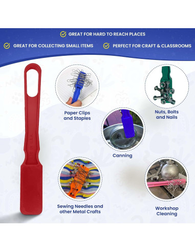 Juego de 18 Varitas Magnéticas de Bingo Mr. Chips - Hecho en EE. UU.