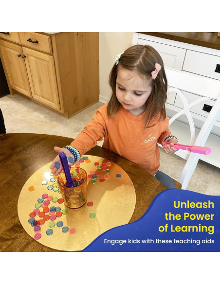 Juego de 18 Varitas Magnéticas de Bingo Mr. Chips - Hecho en EE. UU.