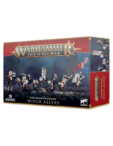 Aelves Brujas Games Workshop - Kit de 10 Miniaturas 25mm