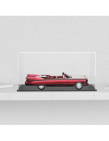 Caja de Exhibición Acrílica SVENJBB 33x17x16 cm Base Negra