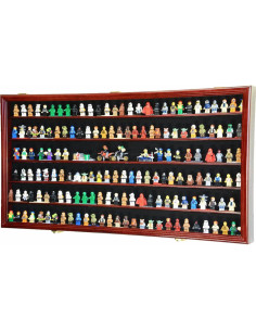 Estante para Minifiguras sfDisplay.com 180 en Madera Negra 2
