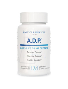 Biotics Research A.D.P. Aceite de Orégano 60 Tabletas 50mg