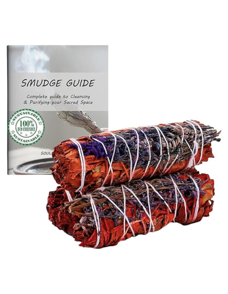 Palos de Salvia de Sangre de Dragón Ancientveda - 3 Unidades Palos de Salvia de Sangre de Dragón Ancientveda - 3 Unidades