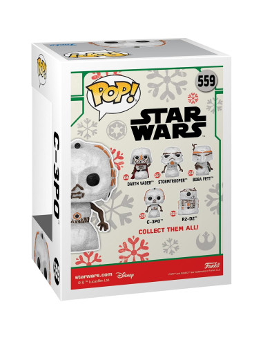 Funko Pop! C-3PO Muñeco de Nieve Star Wars 10.9 cm