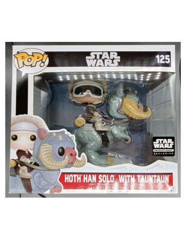 Figura POP! Star Wars Hoth Han Solo con Tauntaun Funko