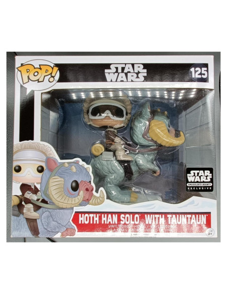 Figura POP! Star Wars Hoth Han Solo con Tauntaun Funko