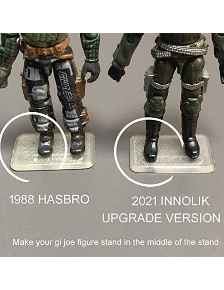 Base de Soporte de Exhibición EBCO 50 Piezas para G.I. Joe