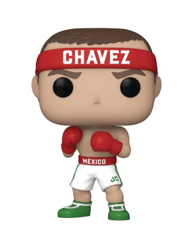 Figura de Vinilo Pop Julio César Chávez Funko 9.5cm con Funda