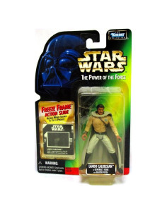 Figura de acción Lando Calrissian Star Wars 1998 con blaster
