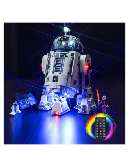 Luz LED Control Remoto BrickBling para Lego R2-D2 75379