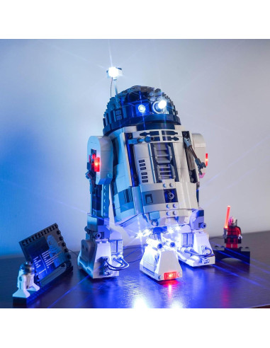Luz LED Control Remoto BrickBling para Lego R2-D2 75379