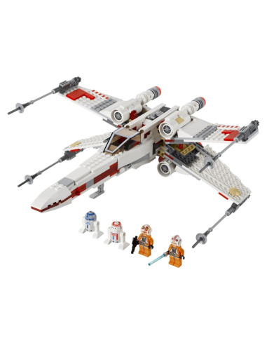 LEGO Star Wars Caza Estelar X-Wing 9493 con 4 Minifiguras