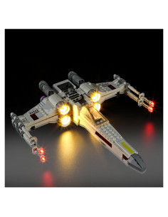 Kit de luces LED Mililier para Lego 75301 X-Wing Luke Skywalker