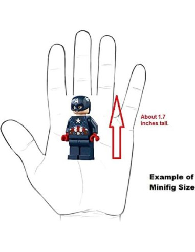 Minifigura LEGO Star Wars Guardia Real Imperial Roja 19g