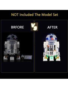 Kit de Luz LED para Lego 75308 R2-D2 - Iluminación Creativa 2