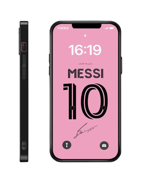 Funda Bumper ZERMU para iPhone 13 Mini - Estrella Messi - TPU