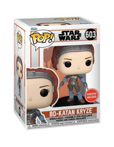 Figura Coleccionable Funko Pop Bo-Katan Kryze 603 Vinilo 9.5cm